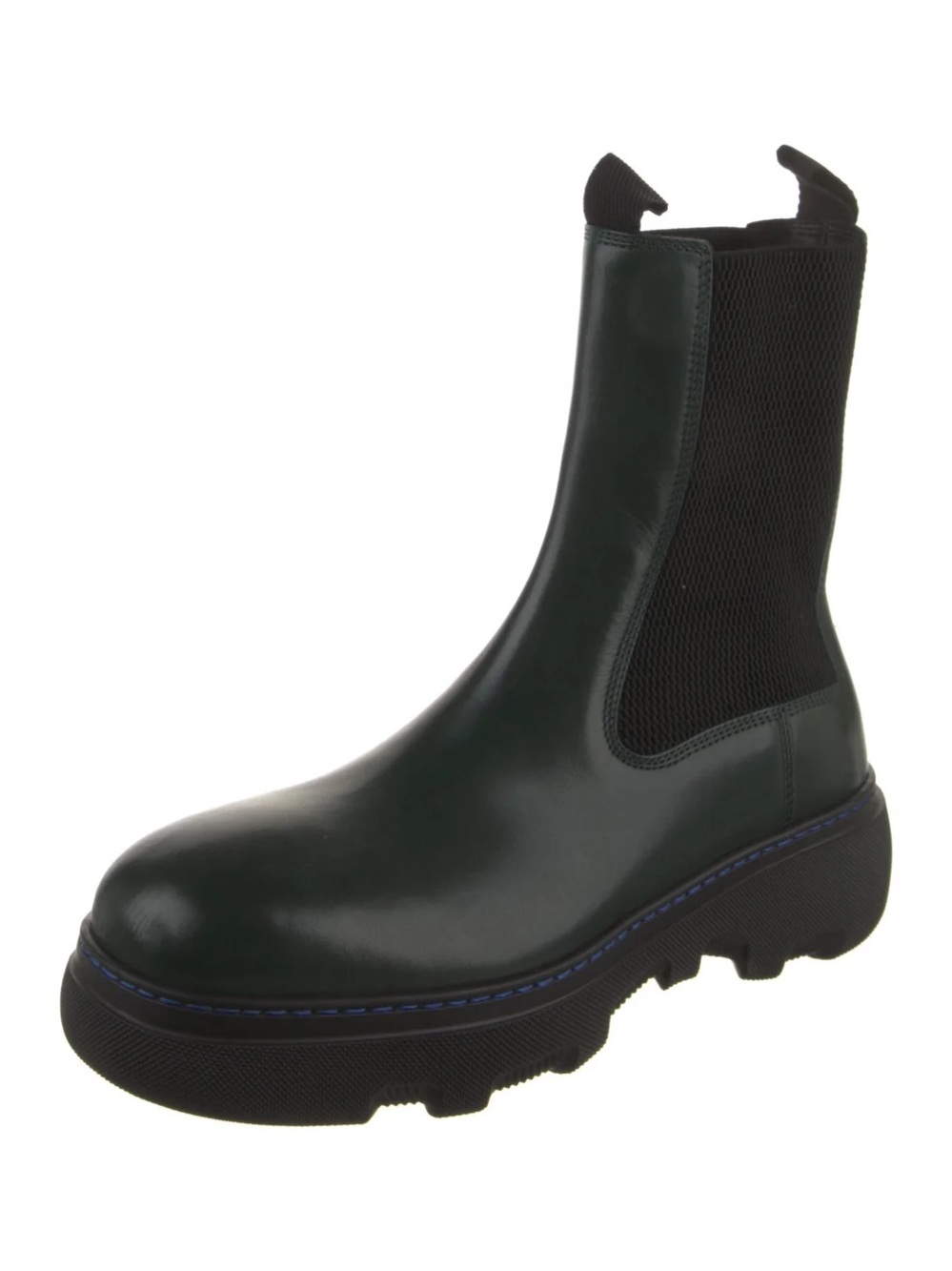 Burberry Leather Chelsea Boots